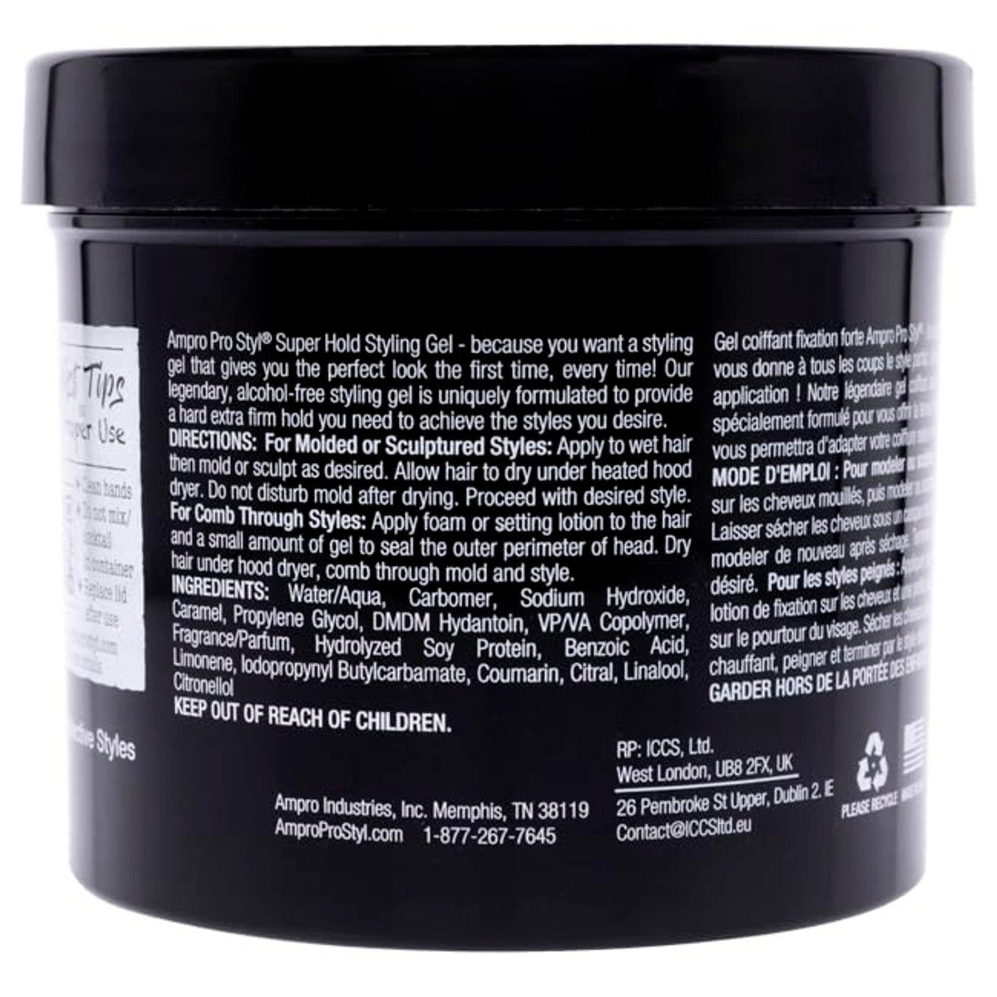 mpro Pro Styl®| PROTEIN STYLING GEL | SUPER HOLD